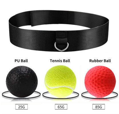 Boxing Reflex Speed Punch Ball Headband