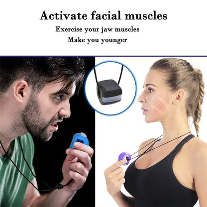 Ball Jaw Exerciser Facial Toner Reduce Double Chin Ball Gym Fitness Training Jawline Simulator