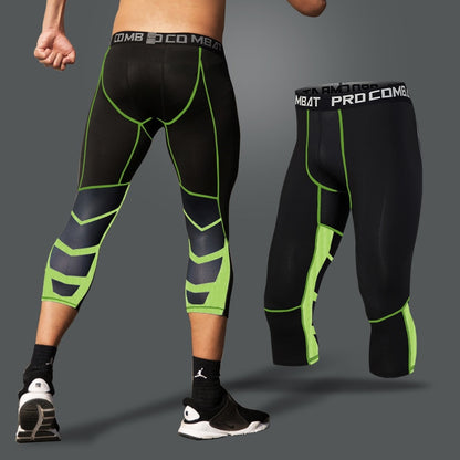 Men's Lycra Compression Pants - Fitness - Rash Guard - Jiu Jitsu - Muay Thai - MMA