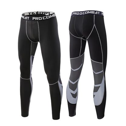 Men's Lycra Compression Pants - Fitness - Rash Guard - Jiu Jitsu - Muay Thai - MMA