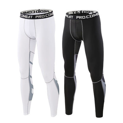 Men's Lycra Compression Pants - Fitness - Rash Guard - Jiu Jitsu - Muay Thai - MMA